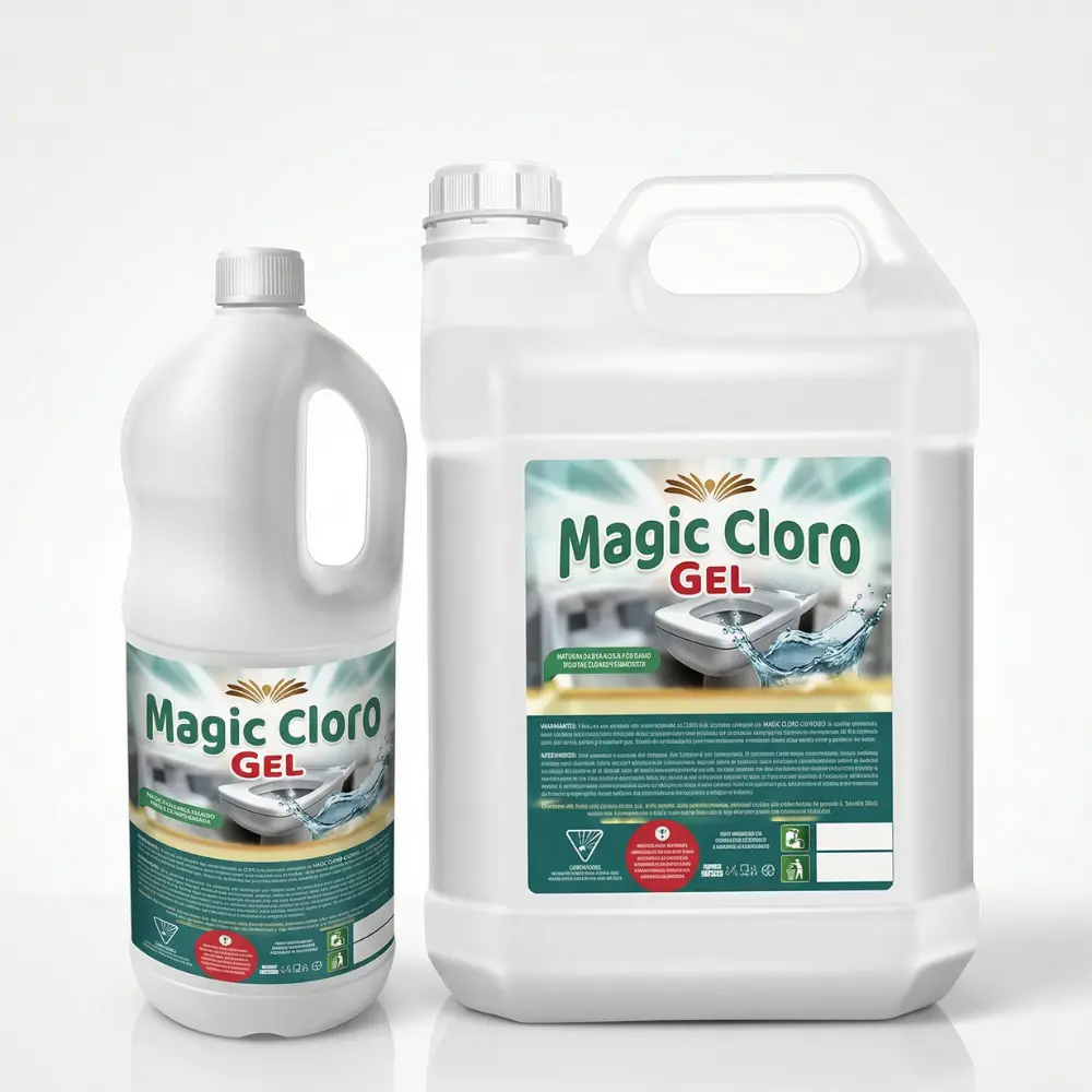 Cloro gel / água sanitária gel 5 litros