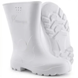 Bota branca de PVC / bota branca de segurança