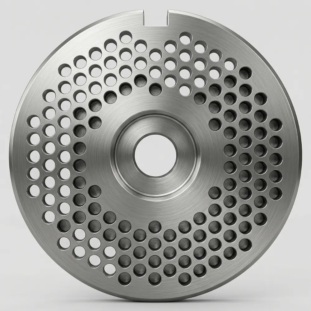 Disco de moedor perfurado para carne